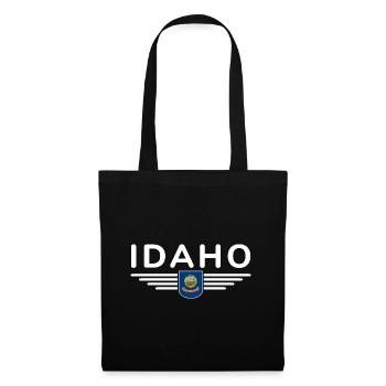 Idaho Fan T-Shirt – Nature & Adventure - Sac en tissu - noir - Devant