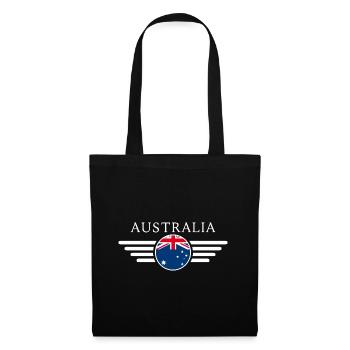 Australia Style Design T-Shirt - Tote Bag - black - Front