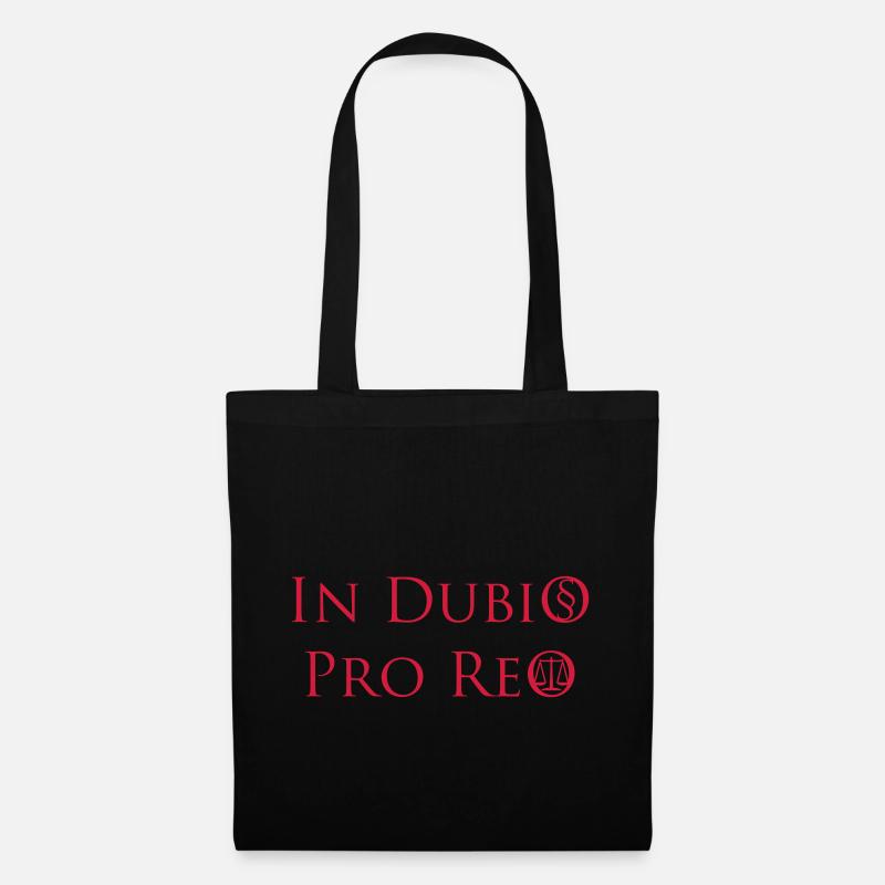 In Dubio pro Reo - Stoffbeutel - Schwarz