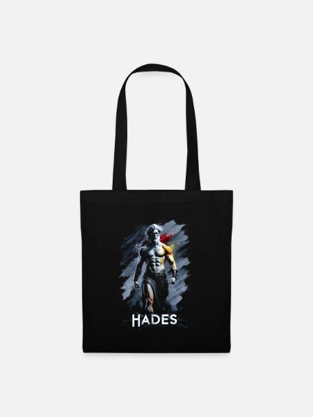 Hades griechische Mythologie Gott - Stoffbeutel - Schwarz
