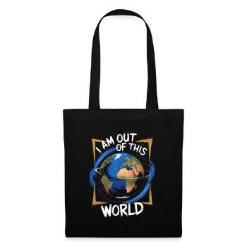 I am out of this world / Alien - Tote Bag - black - Back