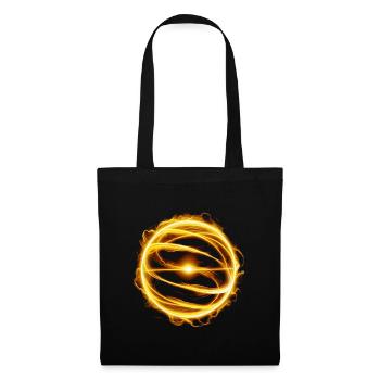 Energy ball - Tote Bag - black - Back