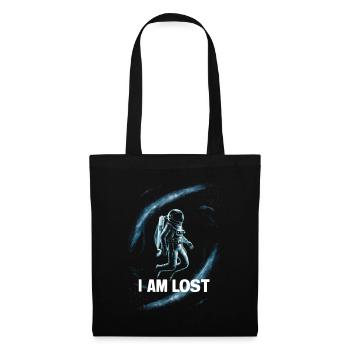 Astronaute Je suis perdu Astronaute - Sac en tissu - noir - Dos