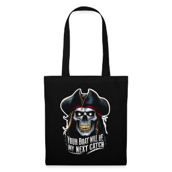 Pirate - Votre bateau sera ma prochaine prise - Sac en tissu - noir - Dos