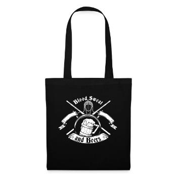Kendo Sang sueur et bière - Sac en tissu - noir - Dos