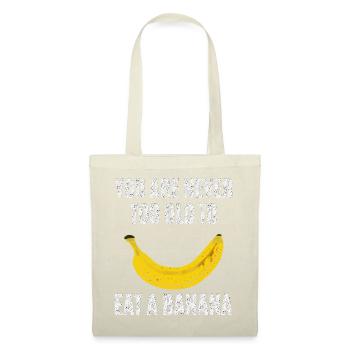 Never too old for banana - Tote Bag - nature - Back