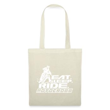 Eat Sleep Ride Motocross - Tote Bag - nature - Back