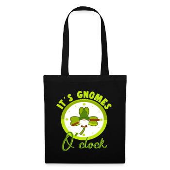 Ses Gnomes OClock Loverleaf Elf Garden Miniature - Sac en tissu - noir - Dos