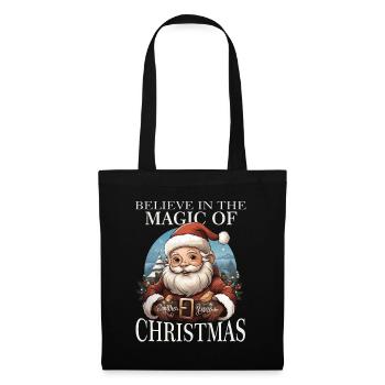 Believe in the Magic of Christmas Men - Tote Bag - black - Back