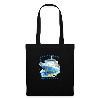 Cruise mode activated - Cruising Vacation - Tote Bag - black - Back