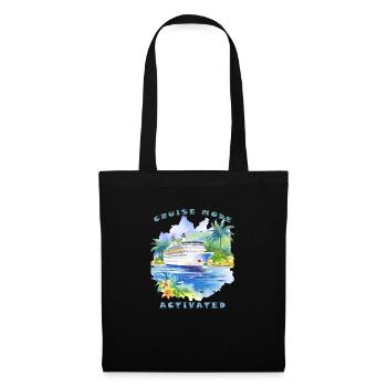 Cruise mode activated - Cruising Vacation - Tote Bag - black - Back