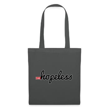 I am Hopeless - Stoffbeutel - Graphite - Vorne