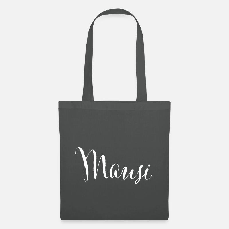 Mausi - Stoffbeutel - Graphite