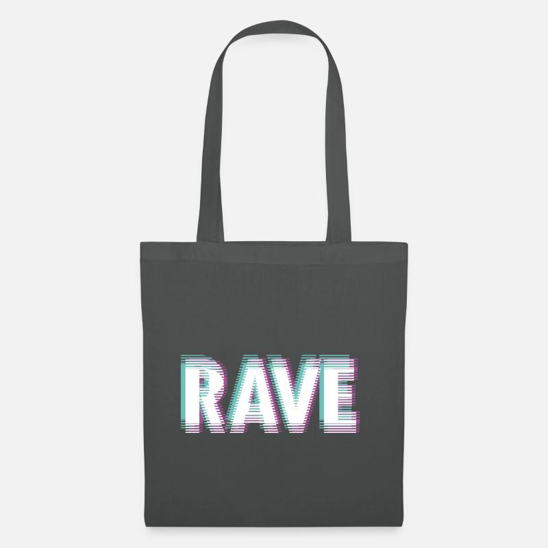 Rave - Stoffbeutel - Graphite