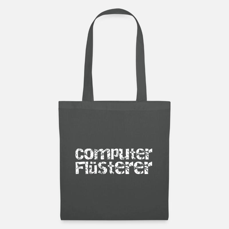 Computerflüsterer - Stoffbeutel - Graphite