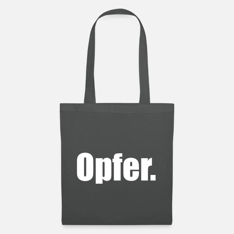 Opfer. - Stoffbeutel - Graphite