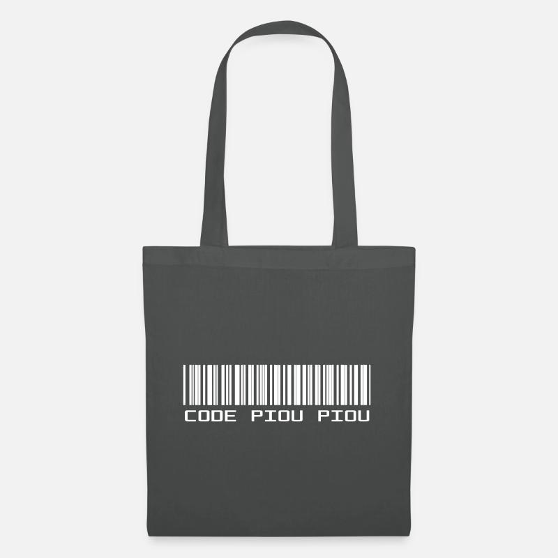 PIOU PIOU CODE - Stoffbeutel - Graphite