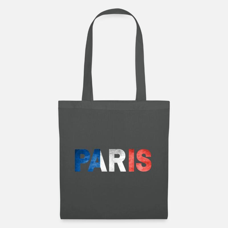 Paris - Stoffbeutel - Graphite