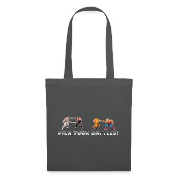 Jeux 3 - Sac en tissu - gris graphite - Devant