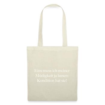 fatigué - Sac en tissu - nature - Devant