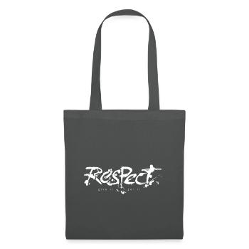 Respect - Stoffbeutel - Graphite - Vorne