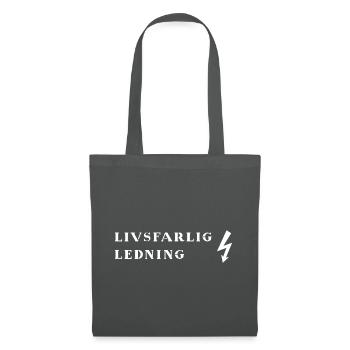 Deadly wiring - Tote Bag - graphite grey - Front