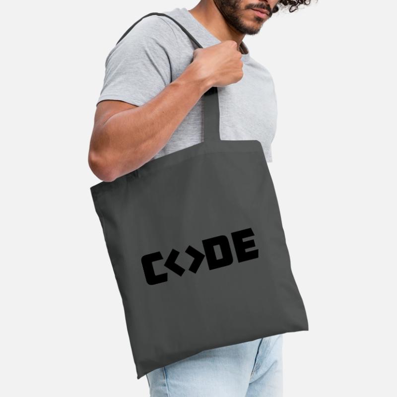 Code du programmeur Sac en tissu