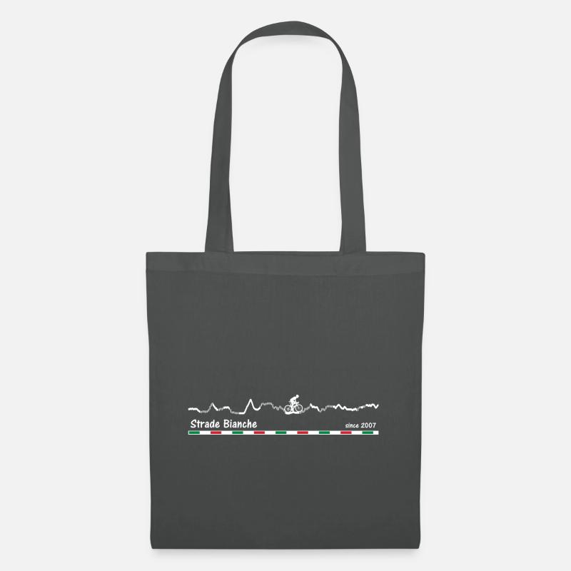 Strade Bianche - Stoffbeutel - Graphite