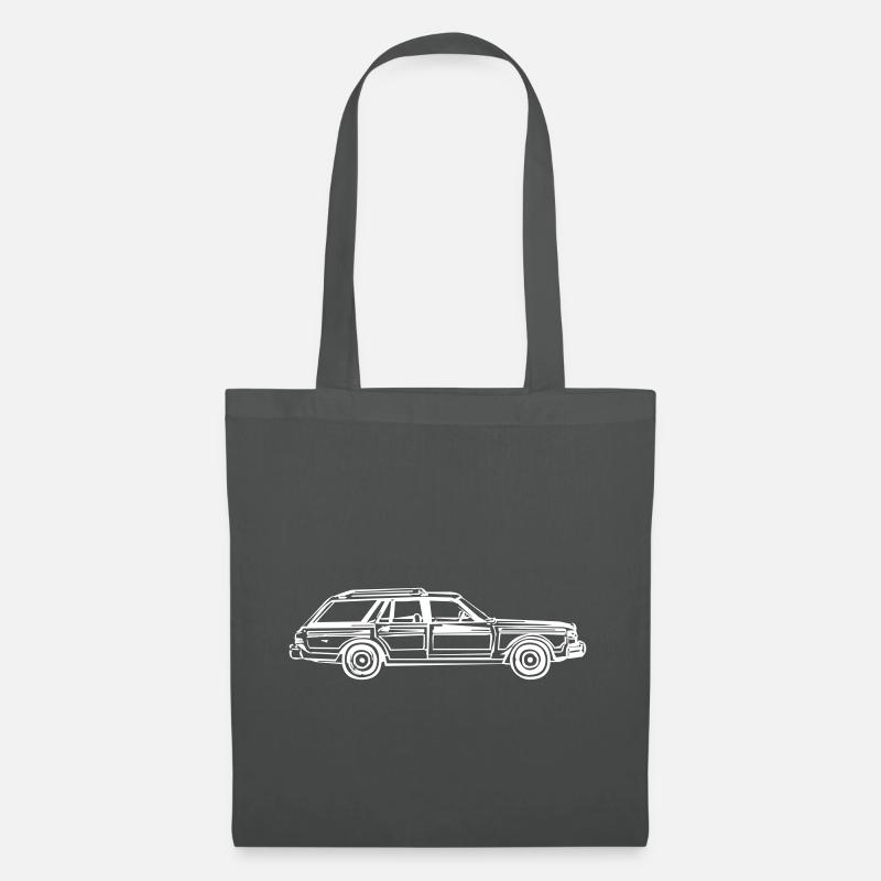 Langes Combi Auto - Stoffbeutel - Graphite