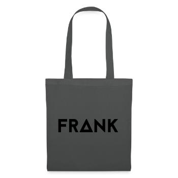 First name Frank - Tote Bag - graphite grey - Front