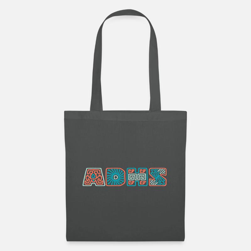ADHD - Tote Bag - graphite grey