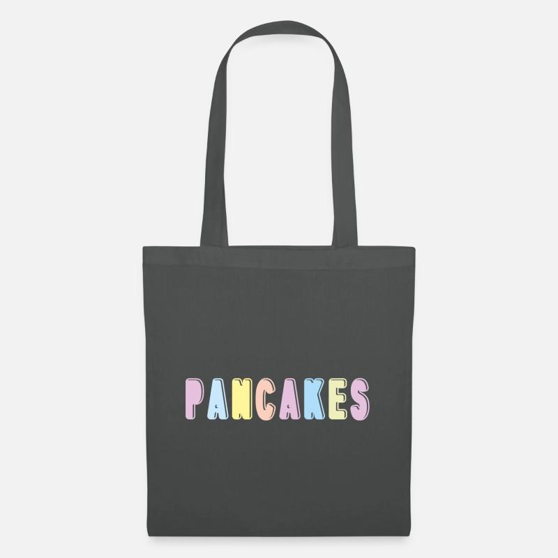 Pancakes - Stoffbeutel - Graphite