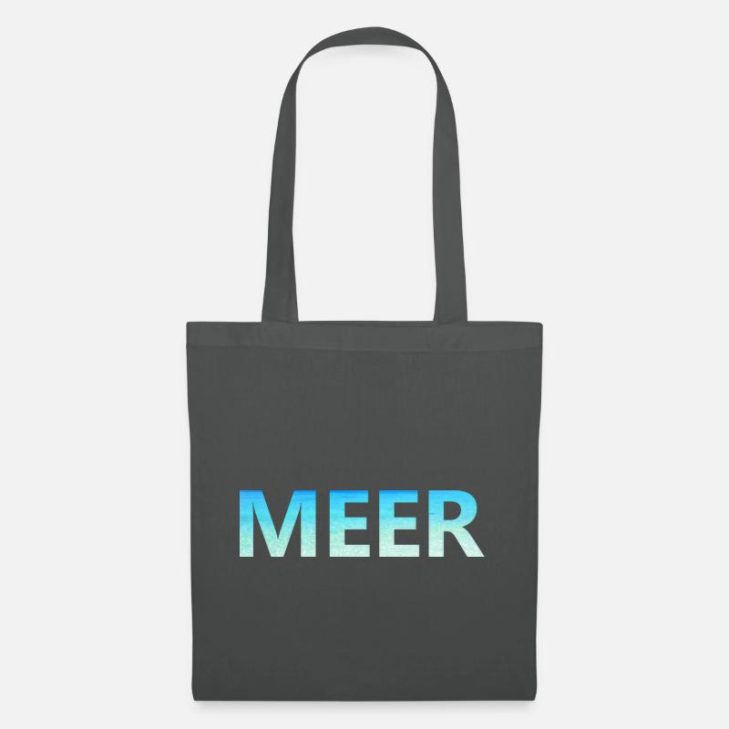 Meer - Stoffbeutel - Graphite