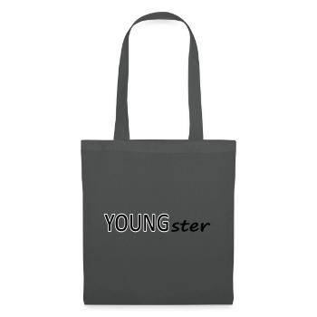 Youngster Jugendlicher Jugend Jugendliche - Stoffbeutel - Graphite - Vorne