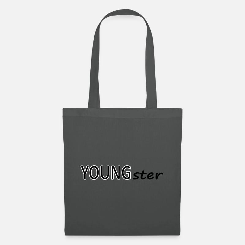Youngster Jugendlicher Jugend Jugendliche - Stoffbeutel - Graphite