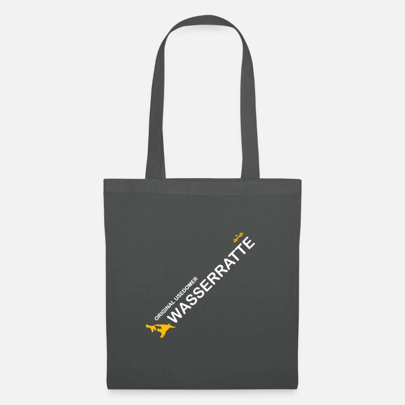 Usedomer Wasserratte - Stoffbeutel - Graphite