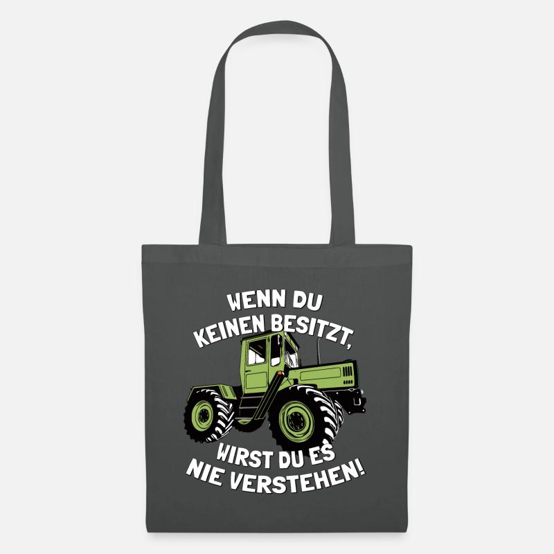 Unimog - Oldtimer - Offroad - 4x4 - MB Trac - Stoffbeutel - Graphite