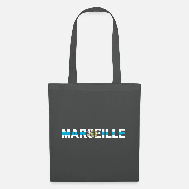 Marseille - Stoffbeutel - Graphite
