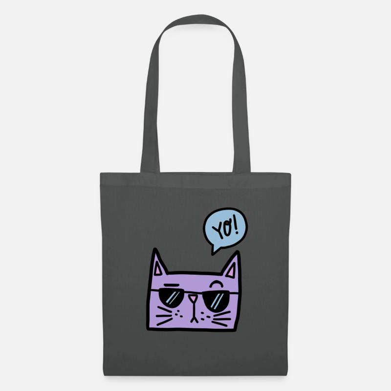 Cool CAT - Stoffbeutel - Graphite