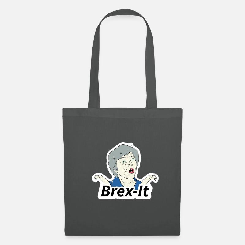 Brex-It - Tote Bag - graphite grey
