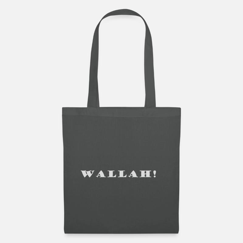 Wallah! - Stoffbeutel - Graphite