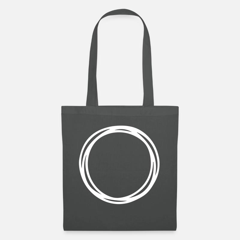 Circles and circles - Tote Bag - graphite grey