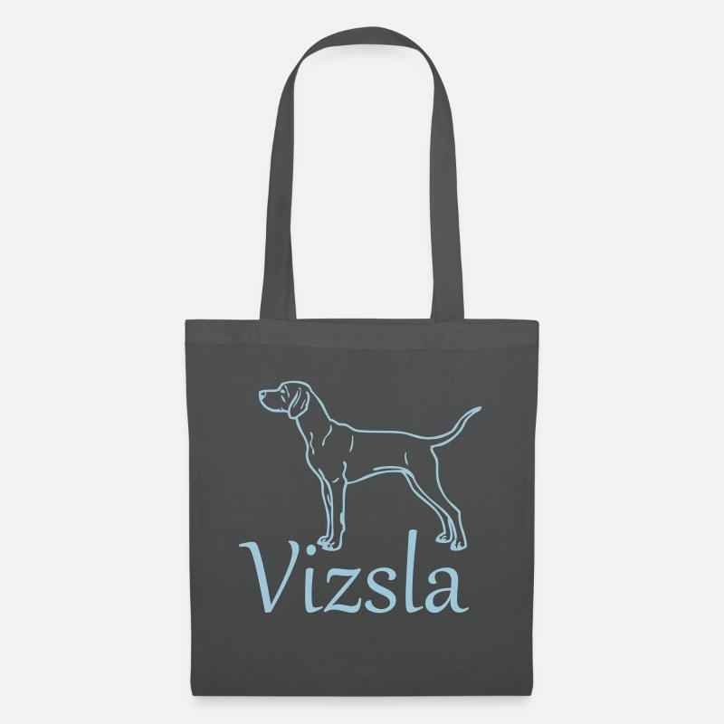 vizsla - www.dog-power.nl - Stoffbeutel - Graphite