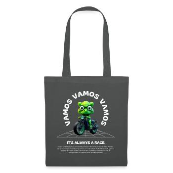 VAMOS - It's always a Race on a Space Motorcycle! - Tote Bag - graphite grey - Front