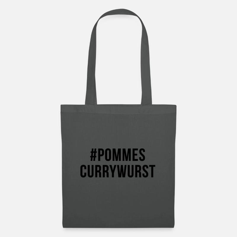 Pommes - Stoffbeutel - Graphite