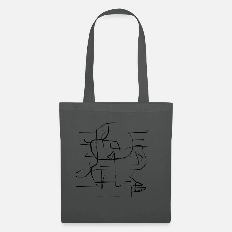 Muster 1 - Stoffbeutel - Graphite