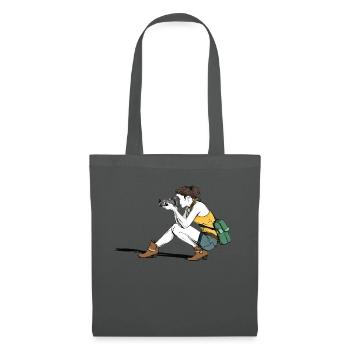 un beau photographe - Sac en tissu - gris graphite - Devant