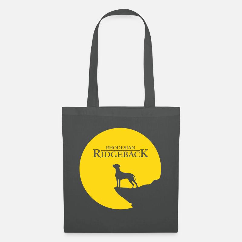 Rhodesian Ridgeback Rising Sun - Stoffbeutel - Graphite
