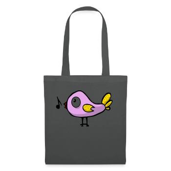 bird bird voegel animal animals7 - Tote Bag - graphite grey - Front