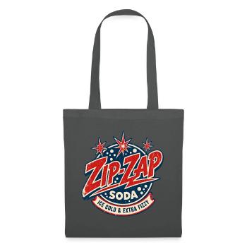 Zip-Zap Retro Soda - Stoffbeutel - Graphite - Vorne